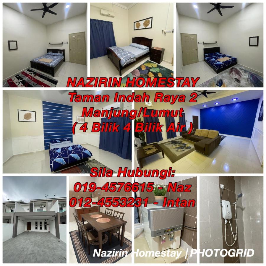 No 61 Nazirin Homestay Tmn Indah Raya 2 Manjung Lumut Eksteriør billede
